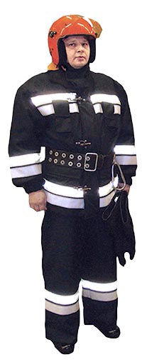Боевая одежда пожарных - общий вид